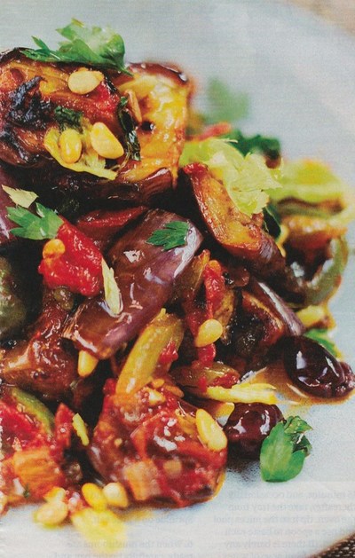 picture of Aubergine Caponata
 Aubergine