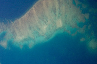 picture of Barrier Reef views from above
 Australia
