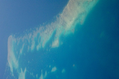 picture of Barrier Reef views from above
 Australia