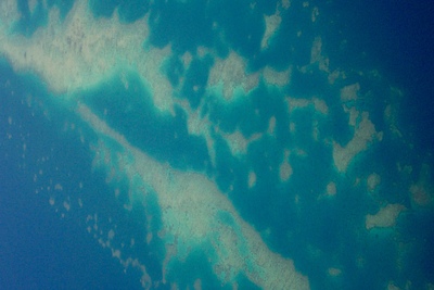 picture of Barrier Reef views from above
 Australia