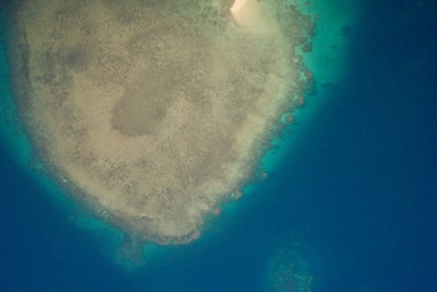 picture of Barrier Reef views from above
 Australia