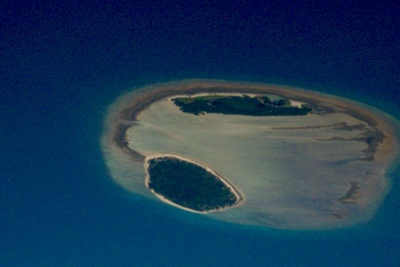 picture of Barrier Reef views from above
 Australia