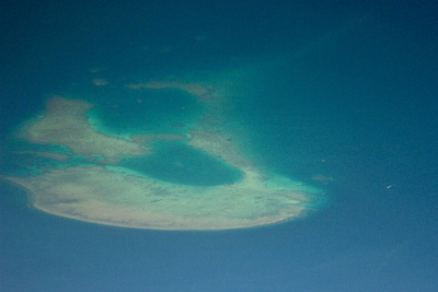 picture of Barrier Reef views from above
 Australia