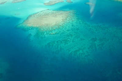 picture of Barrier Reef views from above
 Australia