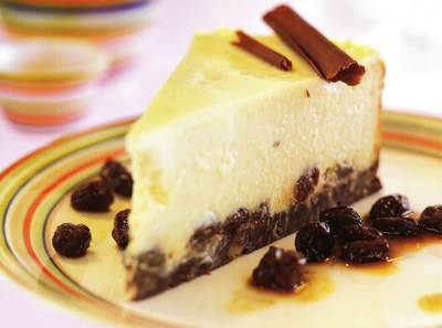 picture of Buttered rum cheesecake
 Cheesecake