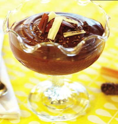 picture of Salted caramel chocolate pots
 Chocolate