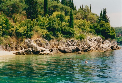 picture of Agni Taverna 1999
 Corfu