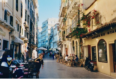 picture of Corfu Town 1999
 Corfu