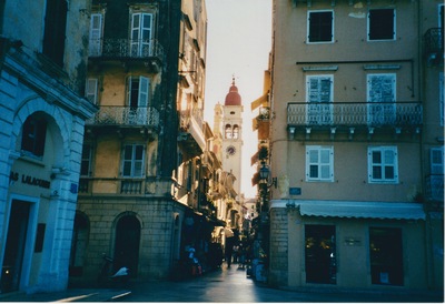 picture of Corfu Town 1999
 Corfu