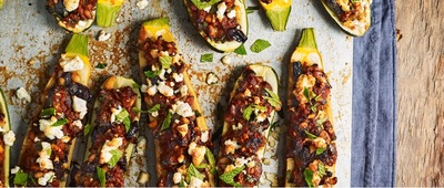 picture of Stuffed Courgettes
 Courgettes