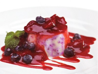 picture of Blueberry Bombe
 Fruity