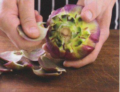 picture of Process a globe artichoke
 HowTos