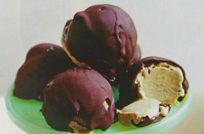 picture of Coffee, cardamom and chocolate bombe
 Ices