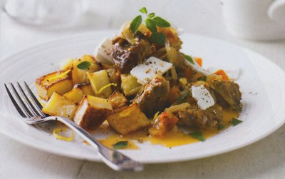 picture of Lamb kleftiko with lemon roast potatoes
 Mediterranean