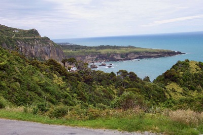 picture of Nelson to the Pancake rocks
 NewZealand