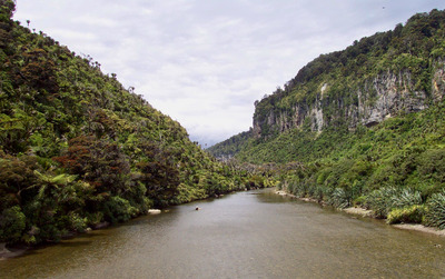 picture of Nelson to the Pancake rocks
 NewZealand