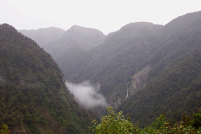 picture of Pancake Rocks to Fox Glacier
 NewZealand