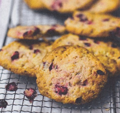 picture of Cranberry and white chocolate cookies
 OddsandSods