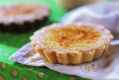 picture of Caramelised Lemon and lime tarts
 Tarts