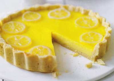 picture of Hannah's lemon tart
 Tarts