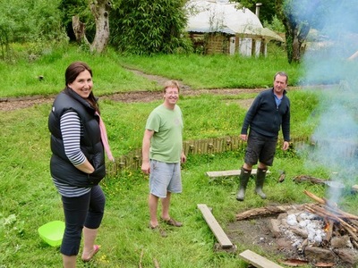 picture of Glamping in Wales June 2014
 UK