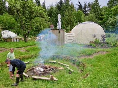 picture of Glamping in Wales June 2014
 UK