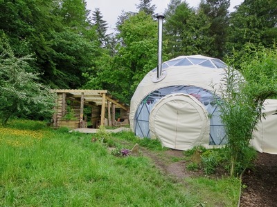 picture of Glamping in Wales June 2014
 UK