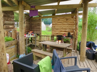 picture of Glamping in Wales June 2014
 UK