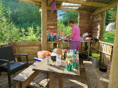 picture of Glamping in Wales June 2014
 UK