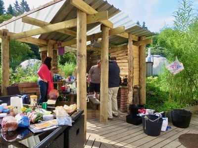 picture of Glamping in Wales June 2014
 UK