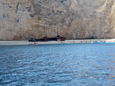 picture of Navagio or Shipwreck Beach 2010
 Zakynthos
