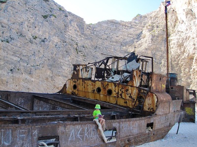 picture of Navagio or Shipwreck Beach 2010
 Zakynthos