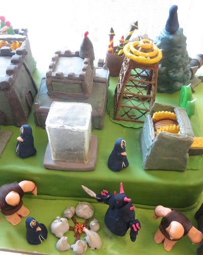 picture of Clash of Clans
 cakes