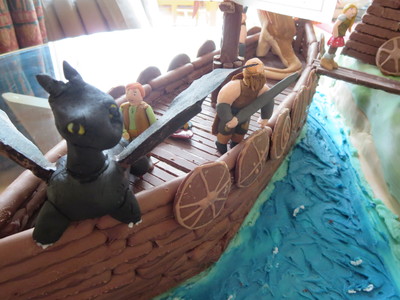 picture of Dragon Riders of Berk
 cakes