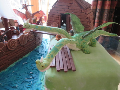 picture of Dragon Riders of Berk
 cakes