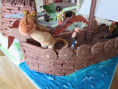 picture of Dragon Riders of Berk
 cakes