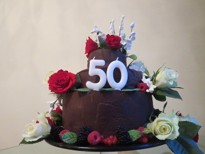 picture of Janes 50th Birthday Cake
 cakes