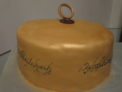 picture of Lord of the rings
 cakes