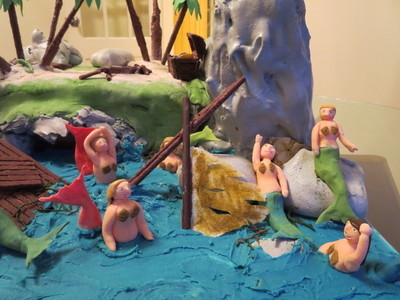 picture of Mermaids
 cakes