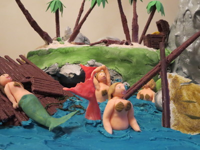 picture of Mermaids
 cakes