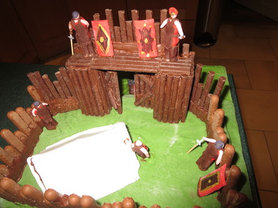 picture of Roman Fort
 cakes