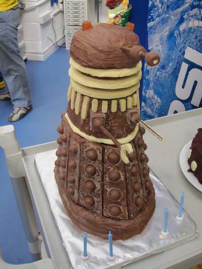 picture of The Dalek
 cakes