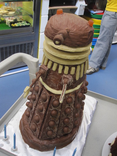 picture of The Dalek
 cakes