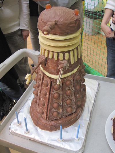 picture of The Dalek
 cakes